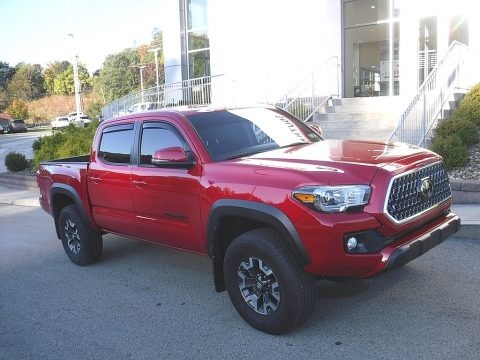 Barcelona Red Metallic 2019 Toyota Tacoma TRD Off-Road Double Cab 4x4
