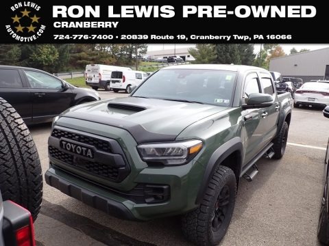 Army Green 2020 Toyota Tacoma TRD Pro Double Cab 4x4