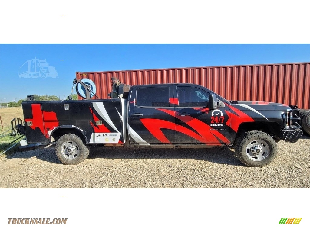 2015 Silverado 2500HD WT Crew Cab 4x4 - Victory Red / Jet Black/Dark Ash photo #1