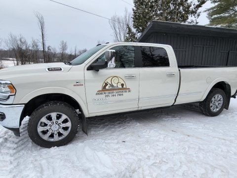Pearl White 2019 Ram 3500 Limited Crew Cab 4x4