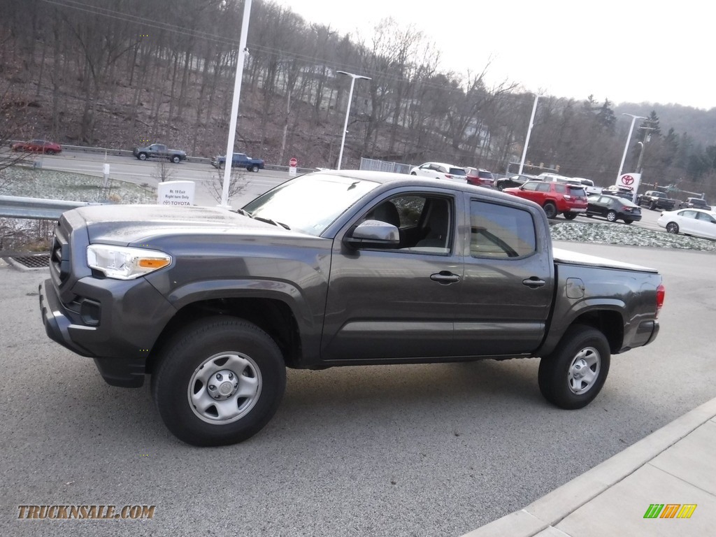 2021 Tacoma SR5 Double Cab 4x4 - Magnetic Gray Metallic / Cement photo #15