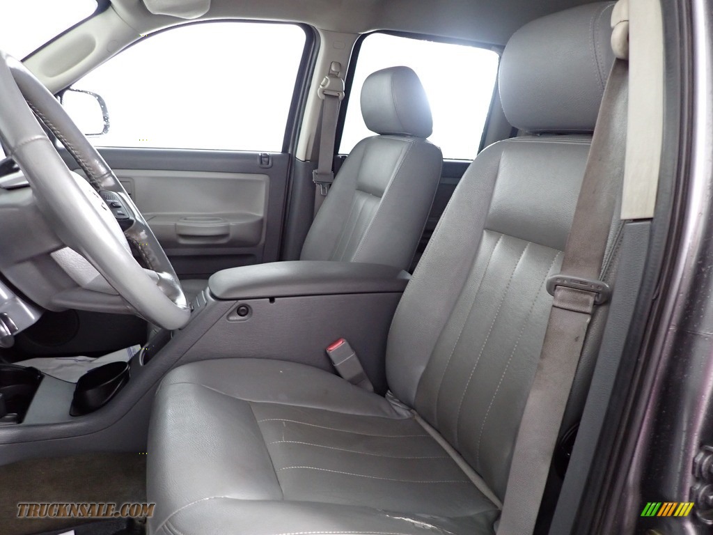 2006 Dakota SLT Quad Cab 4x4 - Mineral Gray Metallic / Medium Slate Gray photo #12