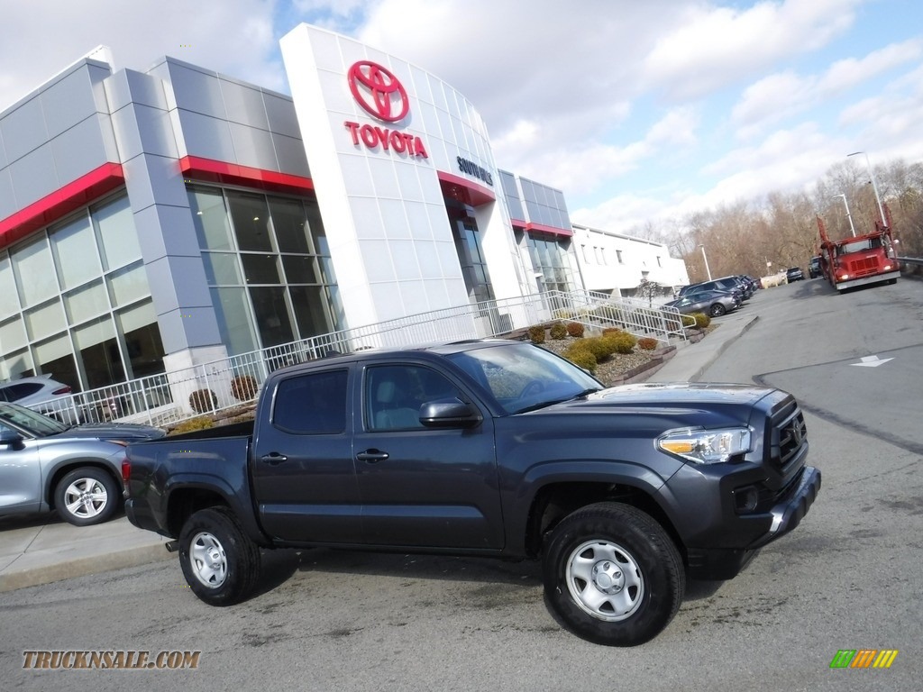 2020 Tacoma SR Double Cab 4x4 - Magnetic Gray Metallic / Cement photo #2
