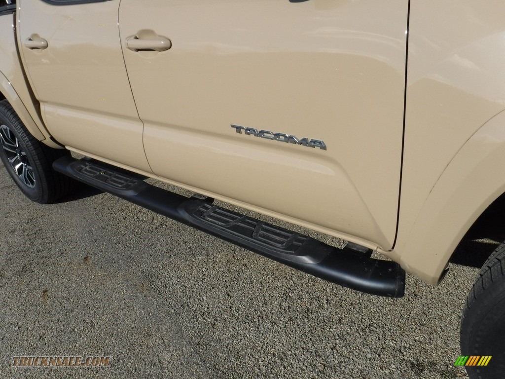 2020 Tacoma TRD Sport Double Cab 4x4 - Quicksand / TRD Cement/Black photo #13