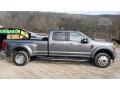 Ford F450 Super Duty Lariat Crew Cab 4x4 Chassis Carbonized Gray Metallic photo #1