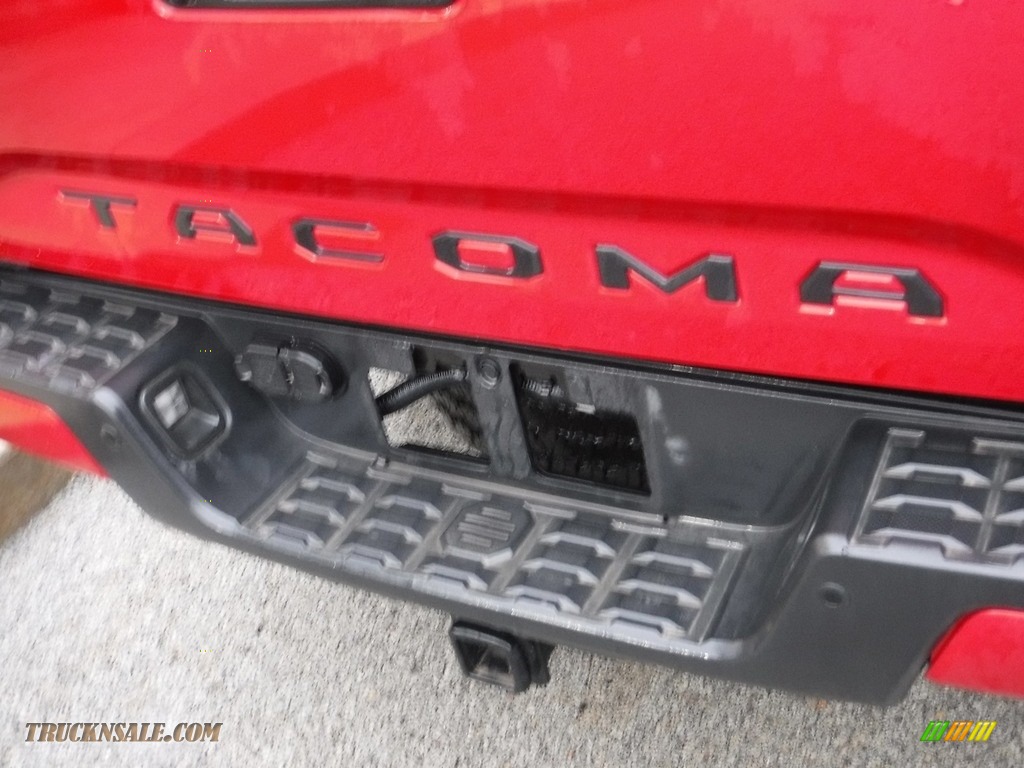 2021 Tacoma TRD Off Road Double Cab 4x4 - Barcelona Red Metallic / TRD Cement/Black photo #20