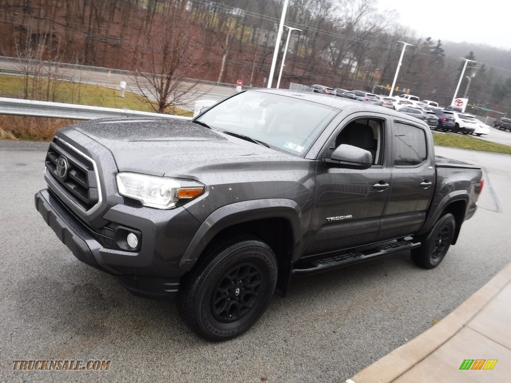 2020 Tacoma SR5 Double Cab 4x4 - Magnetic Gray Metallic / Cement photo #15