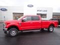 Ford F250 Super Duty XLT Crew Cab 4x4 Race Red photo #1