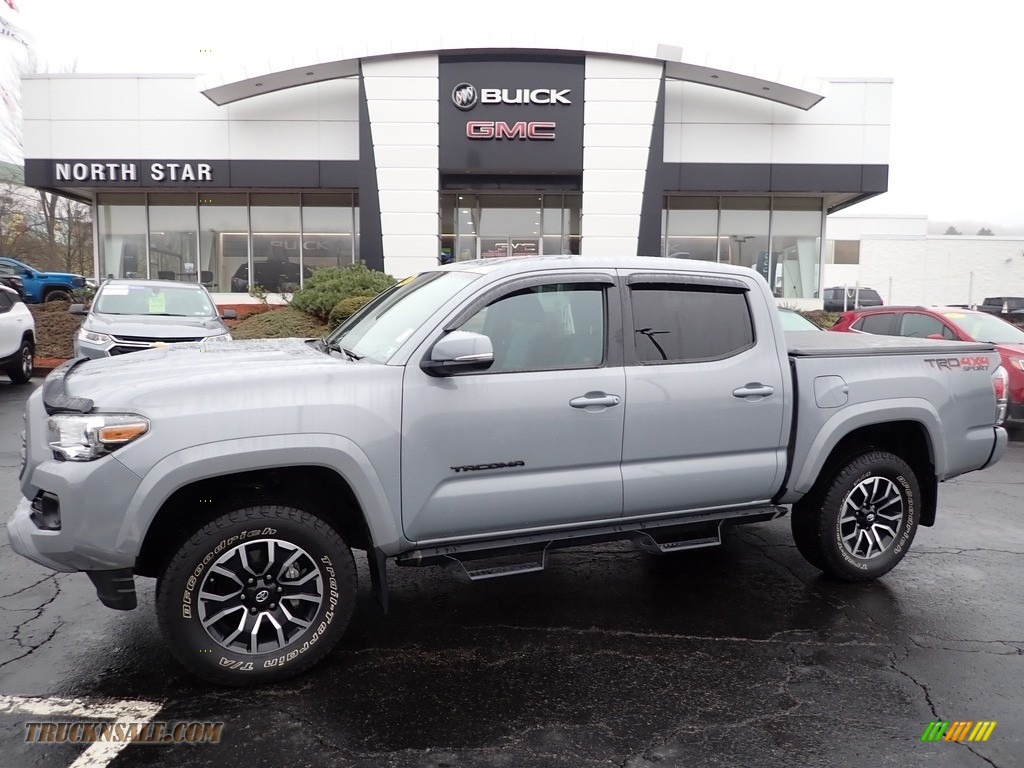 2021 Tacoma TRD Sport Double Cab 4x4 - Cement / Cement photo #1