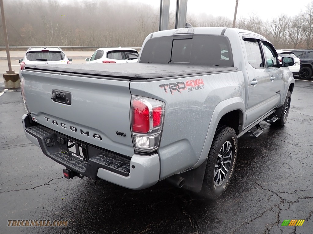 2021 Tacoma TRD Sport Double Cab 4x4 - Cement / Cement photo #6