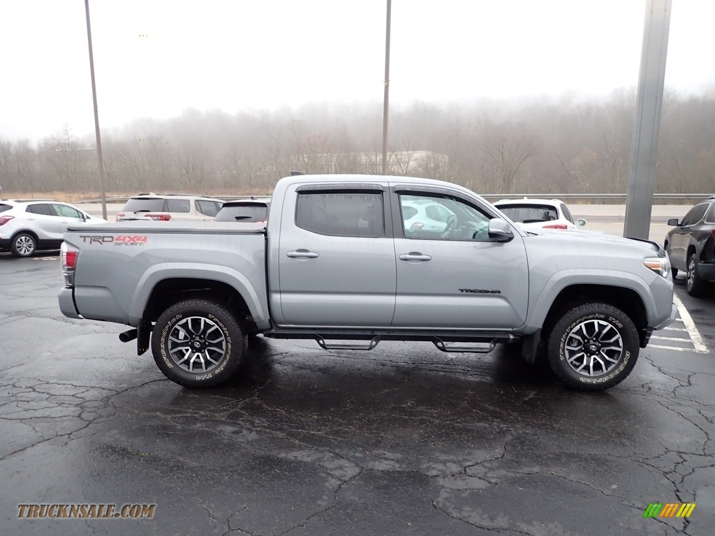 2021 Tacoma TRD Sport Double Cab 4x4 - Cement / Cement photo #8