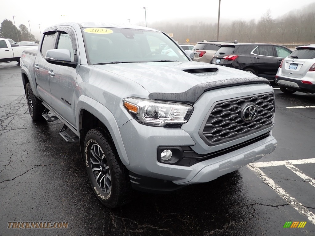 2021 Tacoma TRD Sport Double Cab 4x4 - Cement / Cement photo #10