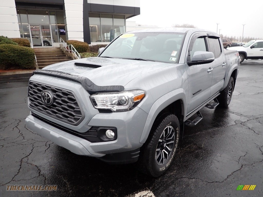 2021 Tacoma TRD Sport Double Cab 4x4 - Cement / Cement photo #12