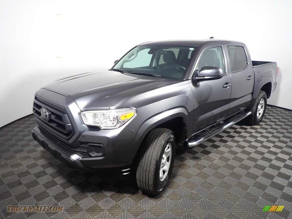 2021 Tacoma SR Double Cab 4x4 - Magnetic Gray Metallic / Cement photo #9