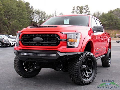 Race Red 2022 Ford F150 Tuscany Black Ops Lariat SuperCrew 4x4