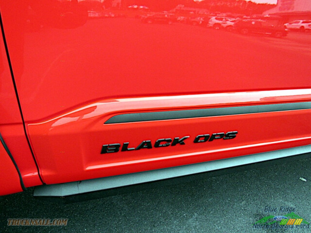 2022 F150 Tuscany Black Ops Lariat SuperCrew 4x4 - Race Red / Black photo #32