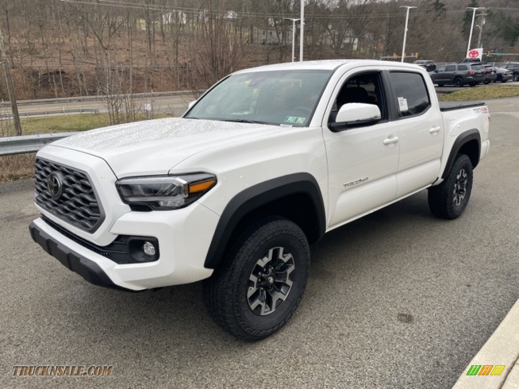 2023 Tacoma TRD Off Road Double Cab 4x4 - Ice Cap / Black/Cement photo #7