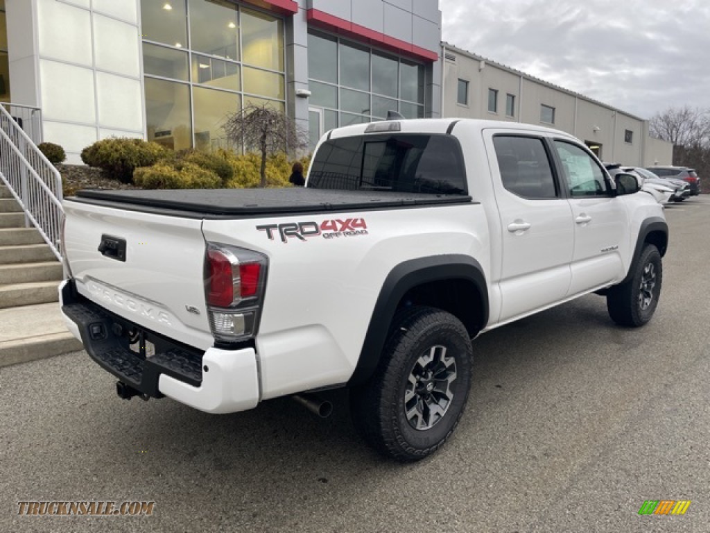 2023 Tacoma TRD Off Road Double Cab 4x4 - Ice Cap / Black/Cement photo #9