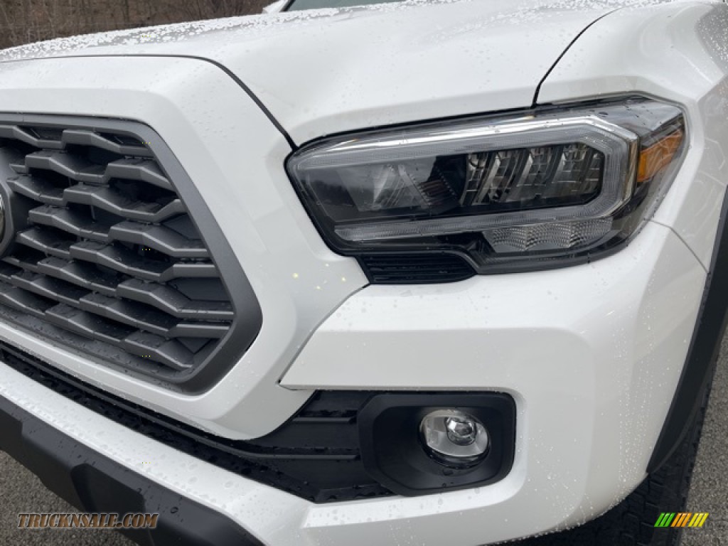 2023 Tacoma TRD Off Road Double Cab 4x4 - Ice Cap / Black/Cement photo #25