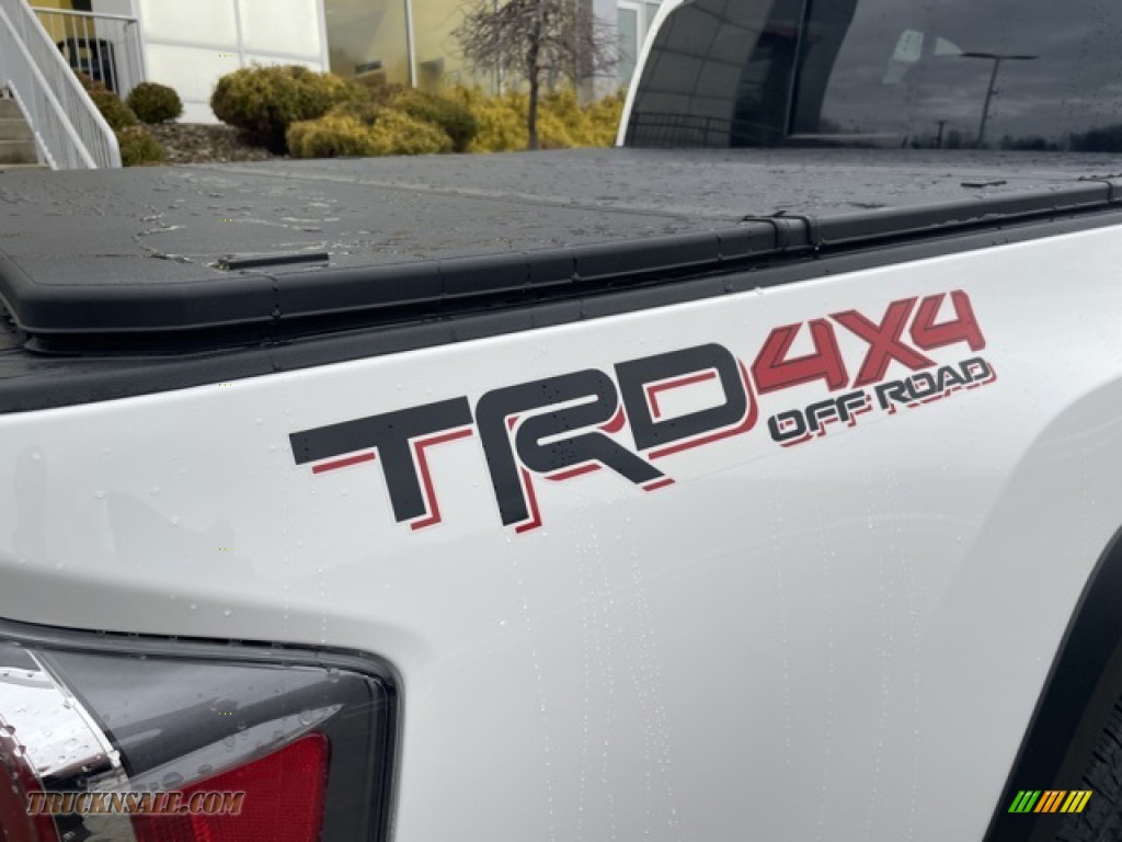 2023 Tacoma TRD Off Road Double Cab 4x4 - Ice Cap / Black/Cement photo #27