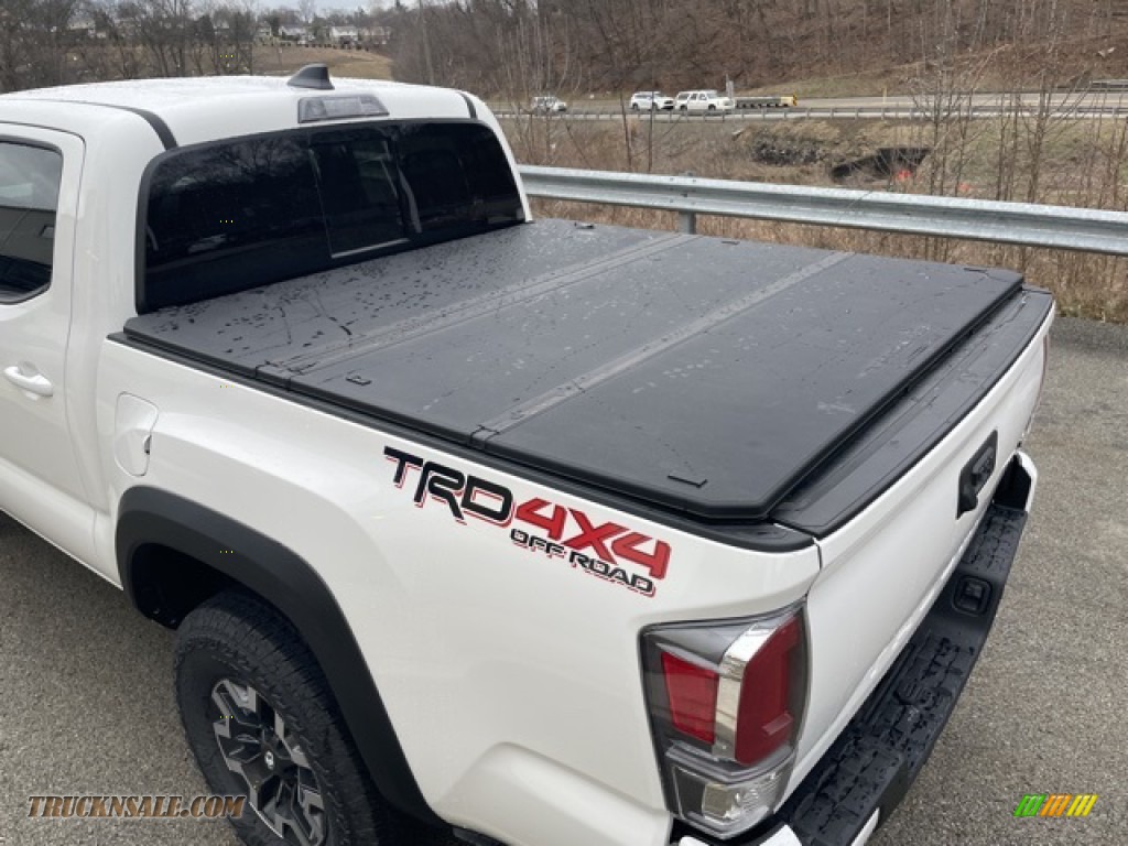 2023 Tacoma TRD Off Road Double Cab 4x4 - Ice Cap / Black/Cement photo #28