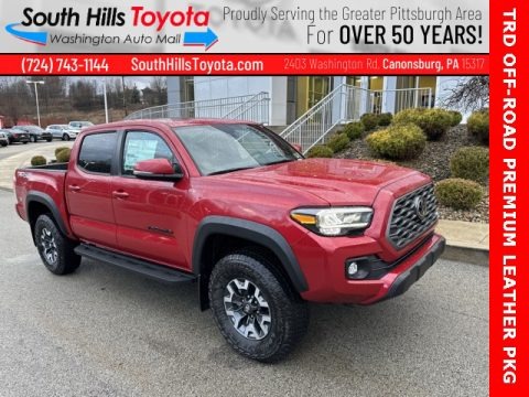 Barcelona Red Metallic 2023 Toyota Tacoma TRD Off Road Double Cab 4x4