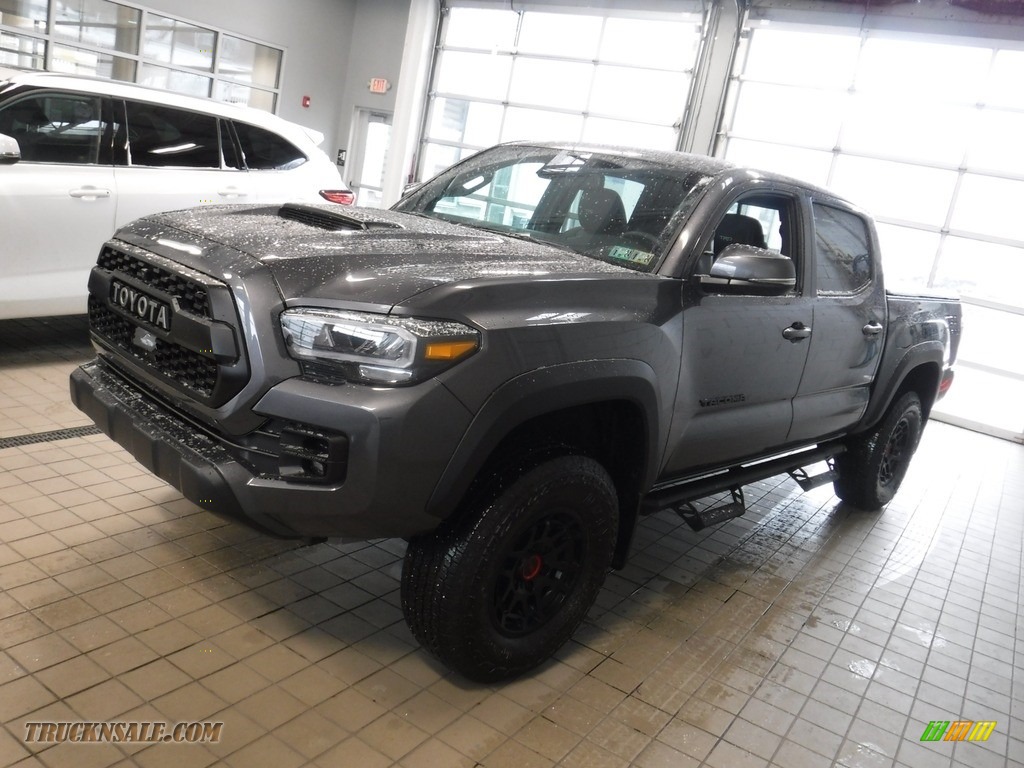 2023 Tacoma TRD Pro Double Cab 4x4 - Magnetic Gray Metallic / Black/Red photo #14