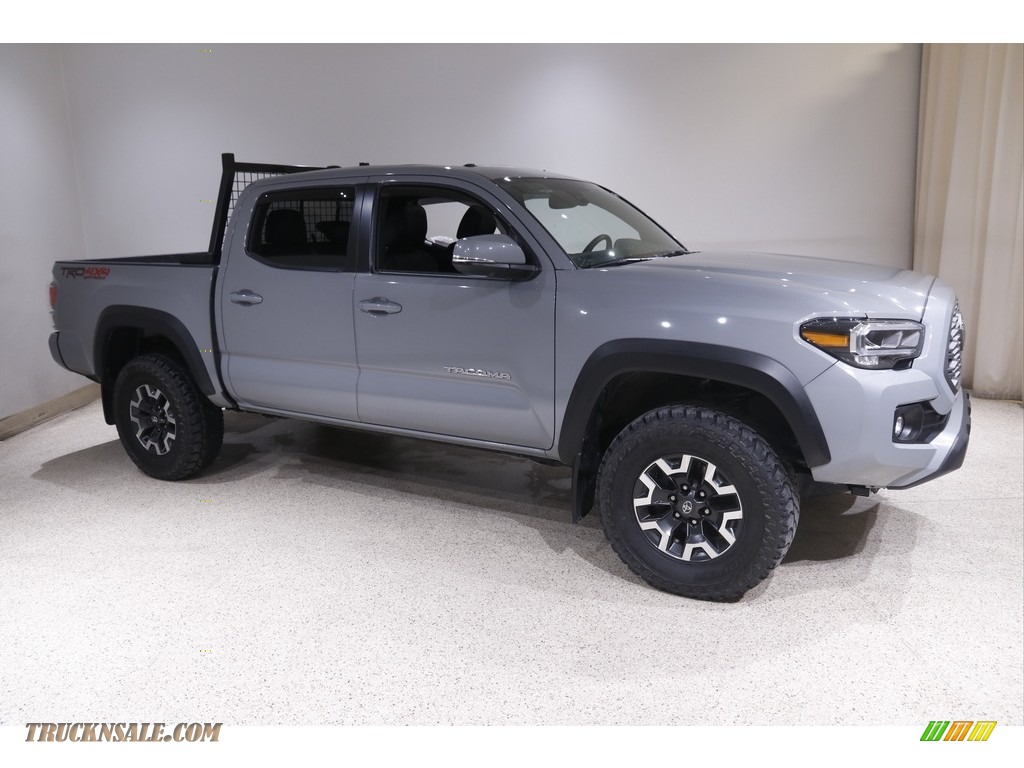 Cement / Black Toyota Tacoma TRD Off Road Double Cab 4x4