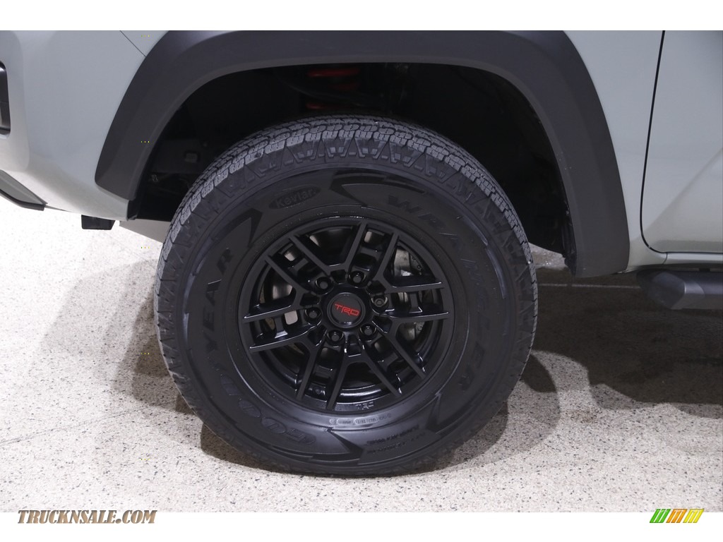 2021 Tacoma TRD Pro Double Cab 4x4 - Lunar Rock / Black/Red photo #20