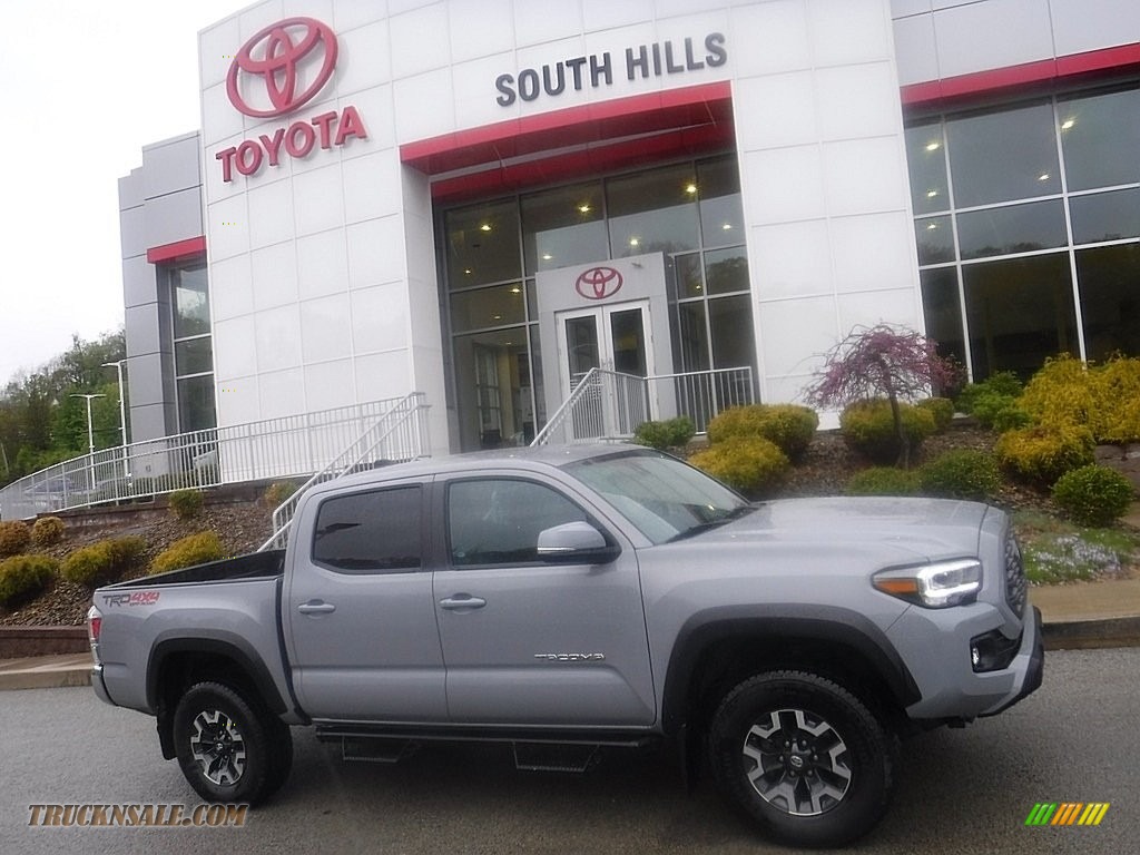 2020 Tacoma TRD Off Road Double Cab 4x4 - Cement / TRD Cement/Black photo #2