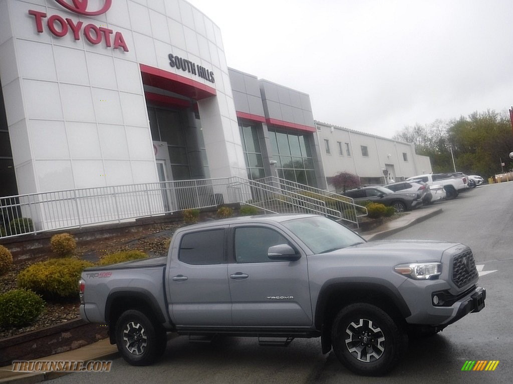 2021 Tacoma TRD Off Road Double Cab 4x4 - Cement / TRD Cement/Black photo #2