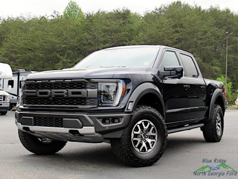 Antimatter Blue Metallic 2023 Ford F150 SVT Raptor SuperCrew 4x4