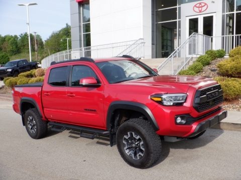 Barcelona Red Metallic 2022 Toyota Tacoma TRD Off Road Double Cab 4x4