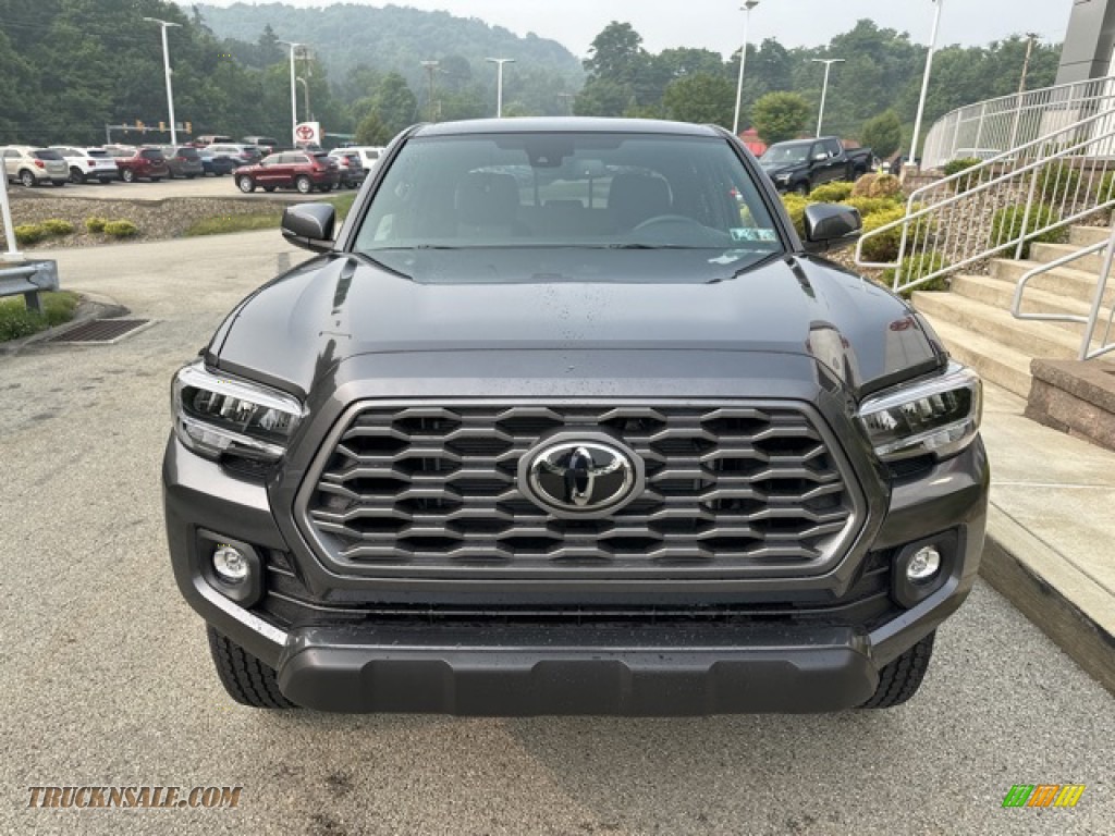 2023 Tacoma TRD Off Road Double Cab 4x4 - Magnetic Gray Metallic / Black/Cement photo #6