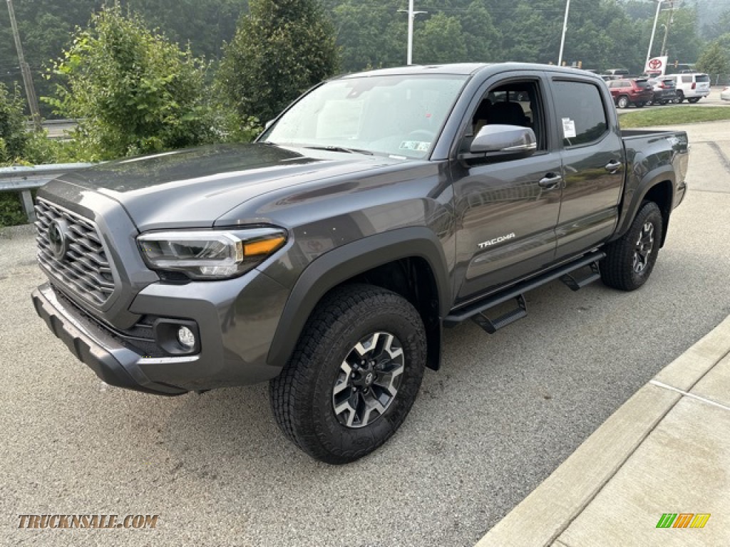 2023 Tacoma TRD Off Road Double Cab 4x4 - Magnetic Gray Metallic / Black/Cement photo #7