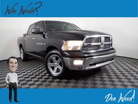 Black 2012 Dodge Ram 1500 Big Horn Crew Cab 4x4