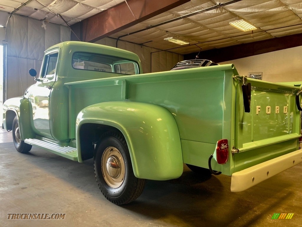 1956 F100 Pickup Truck - Light Green / Green photo #3
