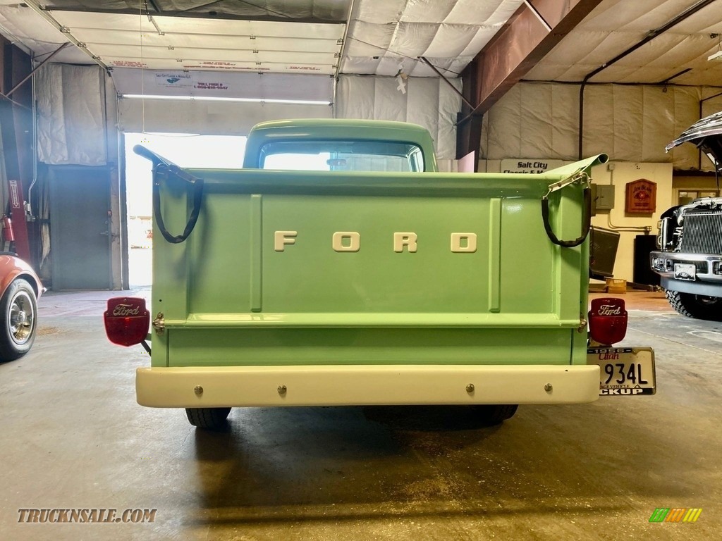 1956 F100 Pickup Truck - Light Green / Green photo #4