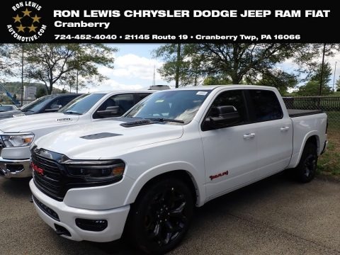 Ivory White Tri-Coat Pearl 2023 Ram 1500 Limited Red Edition Crew Cab 4x4