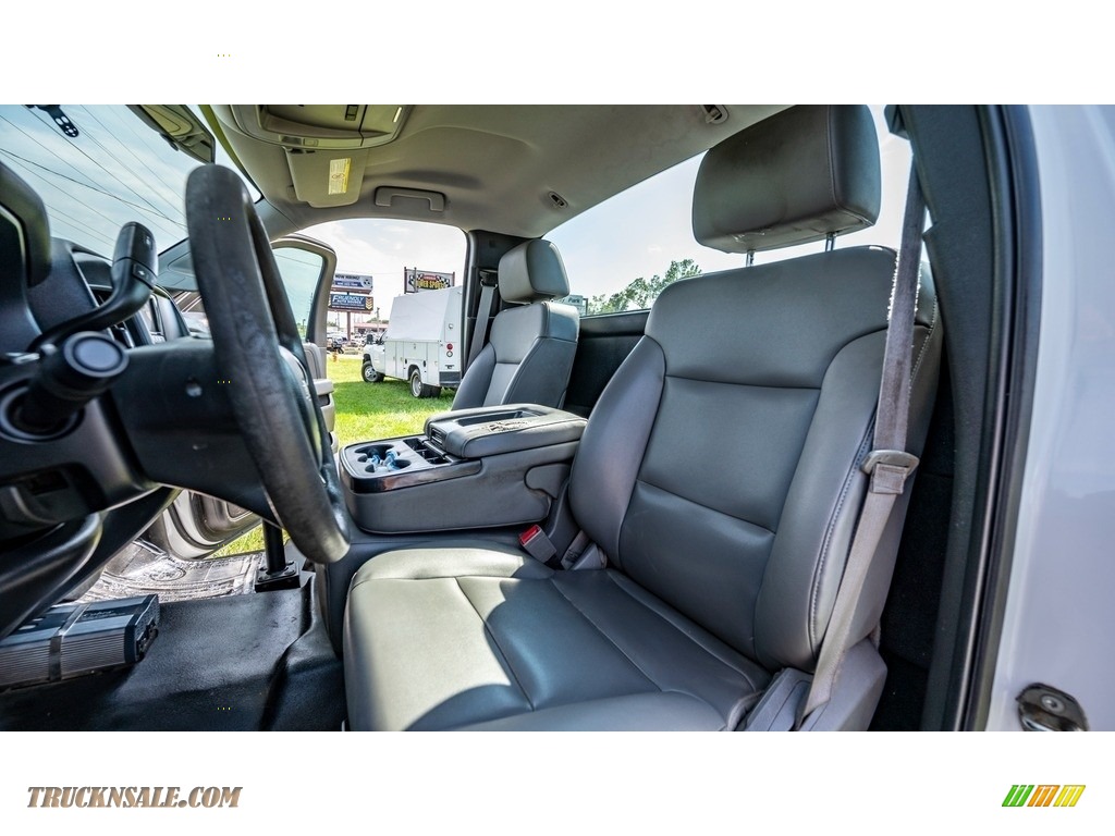 2015 Silverado 2500HD WT Regular Cab - Summit White / Jet Black photo #17