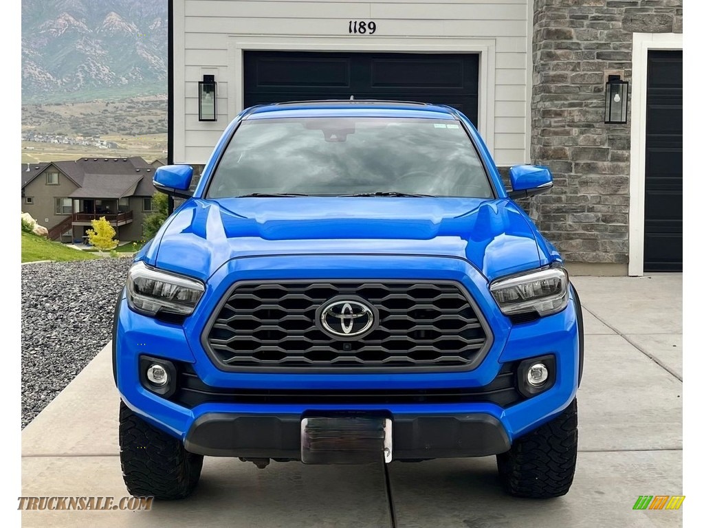 2020 Tacoma TRD Off Road Double Cab 4x4 - Voodoo Blue / Black photo #15