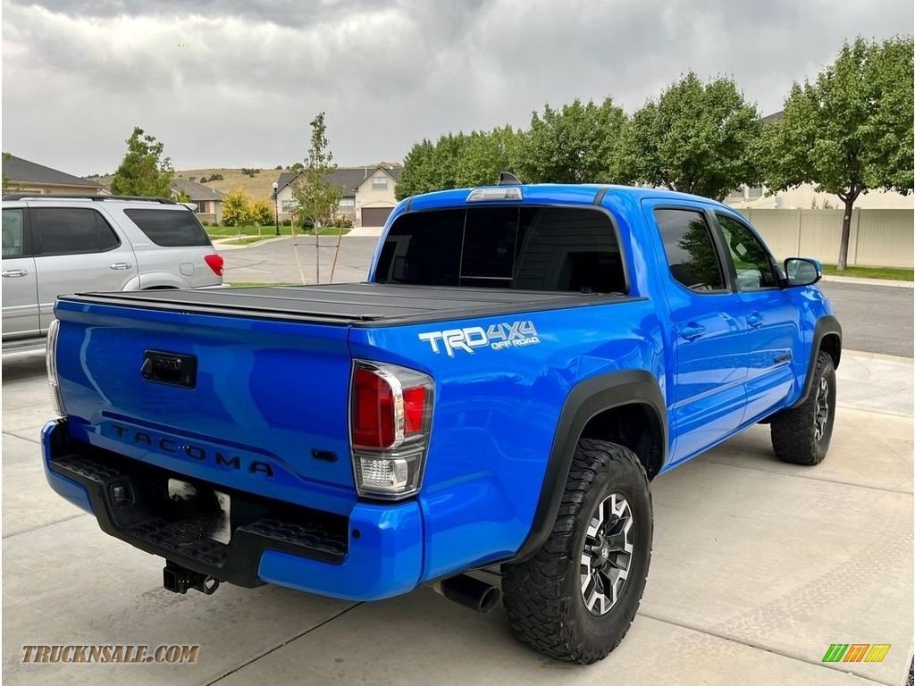 2020 Tacoma TRD Off Road Double Cab 4x4 - Voodoo Blue / Black photo #16