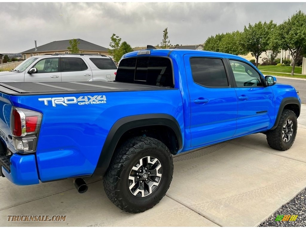 2020 Tacoma TRD Off Road Double Cab 4x4 - Voodoo Blue / Black photo #18