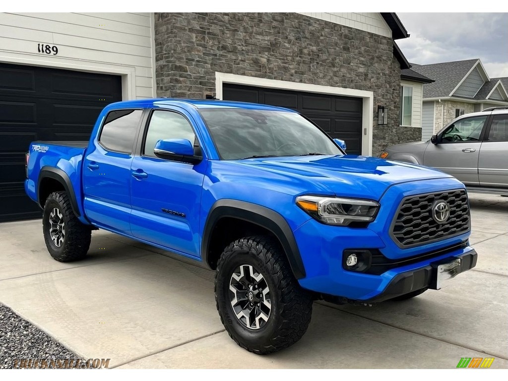 2020 Tacoma TRD Off Road Double Cab 4x4 - Voodoo Blue / Black photo #19