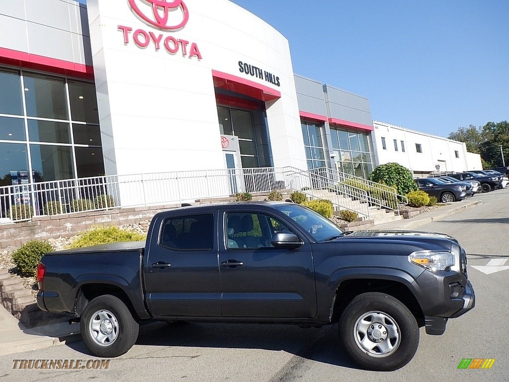 2021 Tacoma SR Double Cab 4x4 - Magnetic Gray Metallic / Cement photo #2