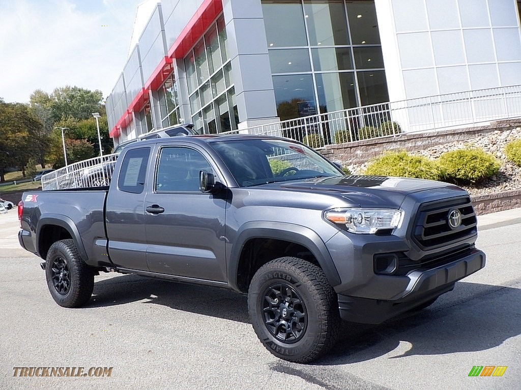 Magnetic Gray Metallic / Cement Toyota Tacoma SX Access Cab 4x4