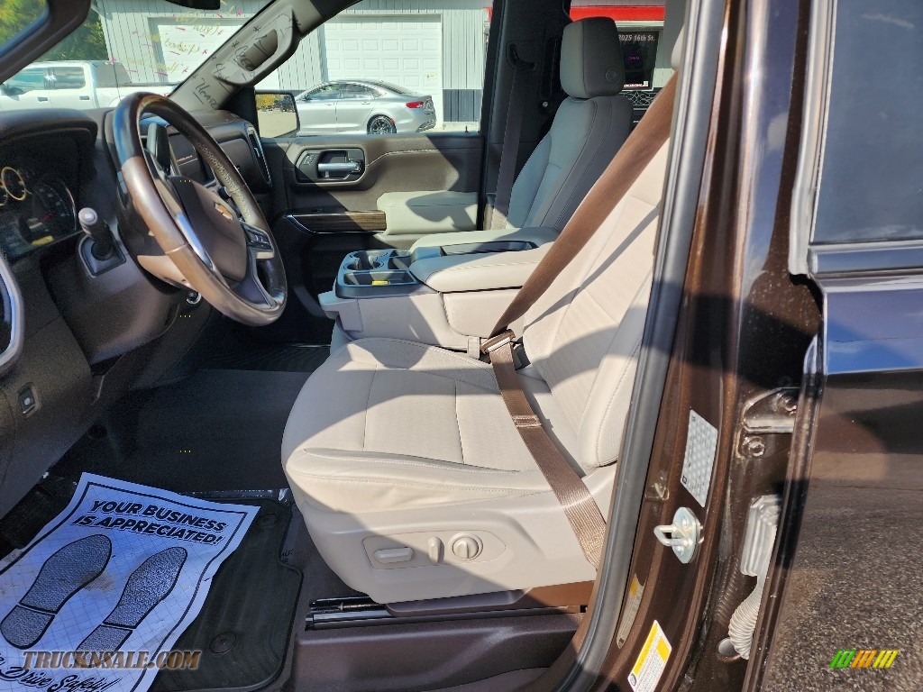 2019 Silverado 1500 LT Crew Cab 4WD - Havana Brown Metallic / Dark Ash/Jet Black photo #9