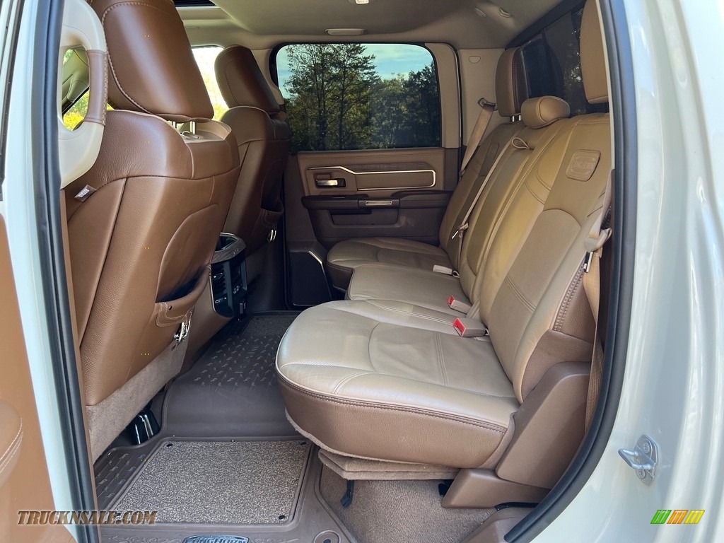 2022 2500 Limited Longhorn Crew Cab 4x4 - Pearl White / Mountain Brown/Light Mountain Brown photo #19