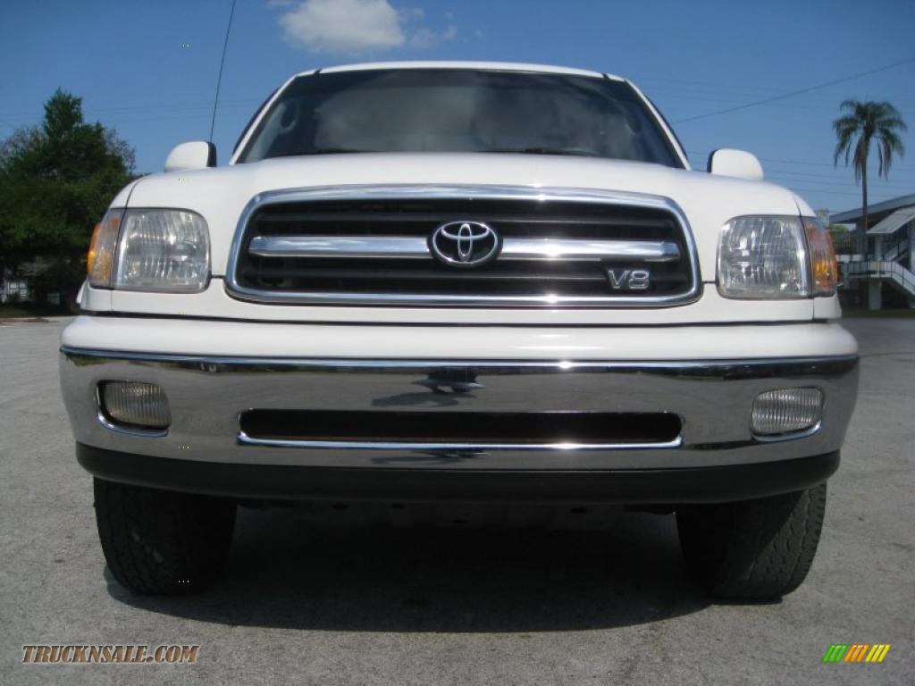 2000 Toyota Tundra SR5 Extended Cab 4x4 in Natural White photo #3
