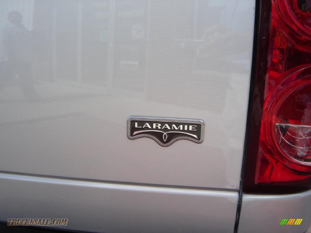 2009 Ram 3500 Laramie Quad Cab 4x4 Dually - Bright Silver Metallic / Medium Slate Gray photo #5